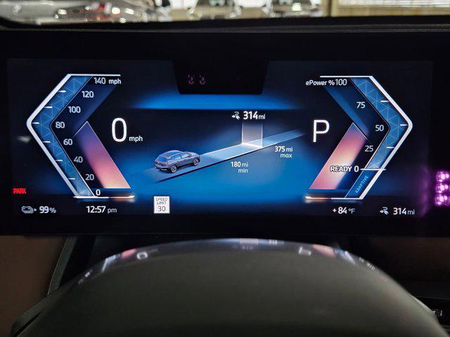new 2025 BMW iX car, priced at $106,225