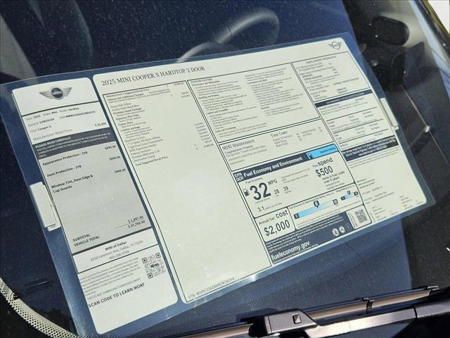 used 2025 MINI Hardtop car, priced at $35,895