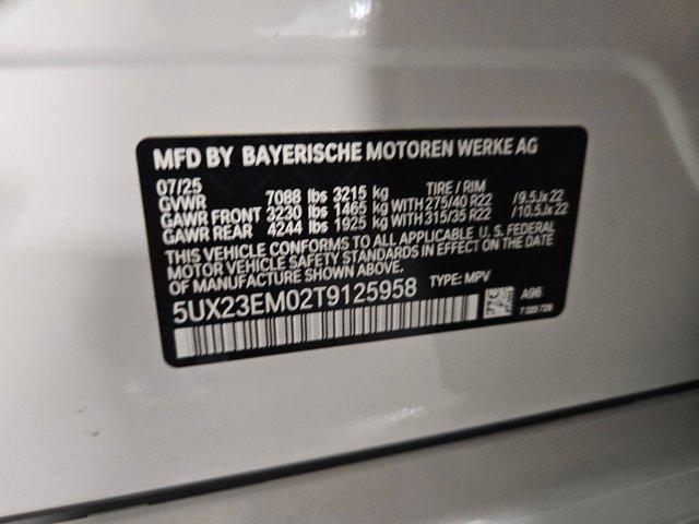 new 2026 BMW X7 car, priced at $98,535