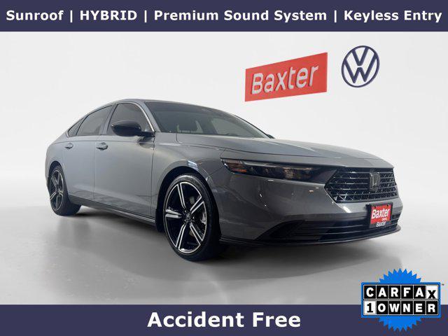 used 2023 Honda Accord Hybrid car, priced at $27,998