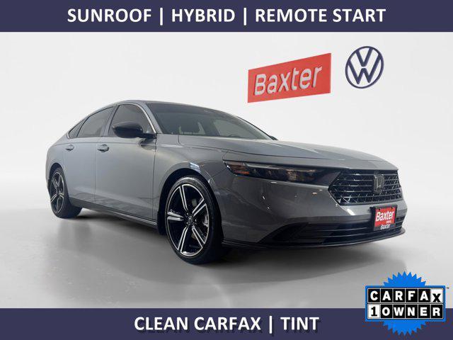 used 2023 Honda Accord Hybrid car, priced at $26,484