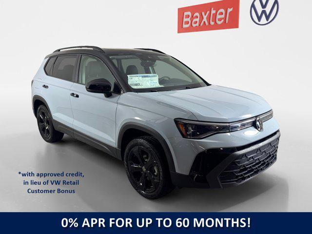 new 2025 Volkswagen Taos car, priced at $31,971