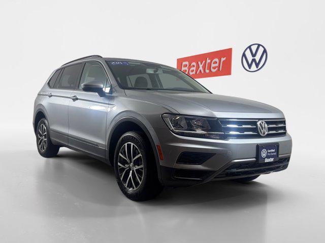 used 2021 Volkswagen Tiguan car, priced at $23,500