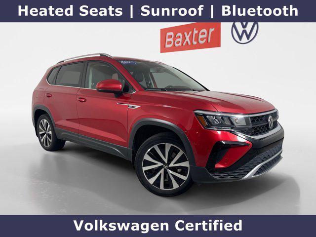 used 2022 Volkswagen Taos car, priced at $23,500