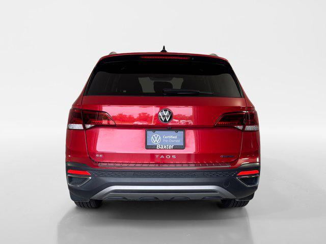 used 2022 Volkswagen Taos car, priced at $22,500