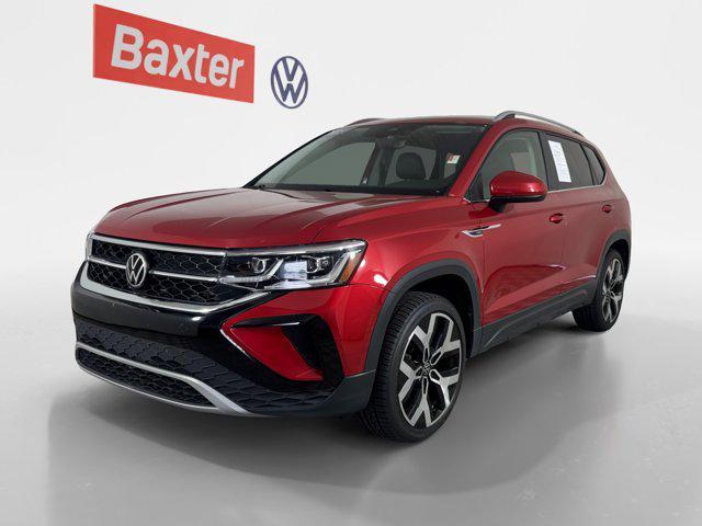 used 2022 Volkswagen Taos car, priced at $22,000