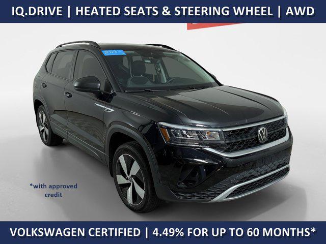 used 2023 Volkswagen Taos car, priced at $22,598