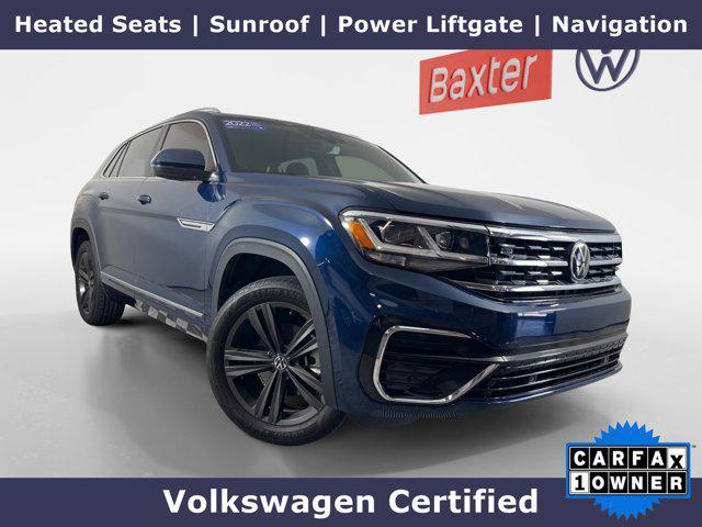 used 2022 Volkswagen Atlas Cross Sport car, priced at $35,000