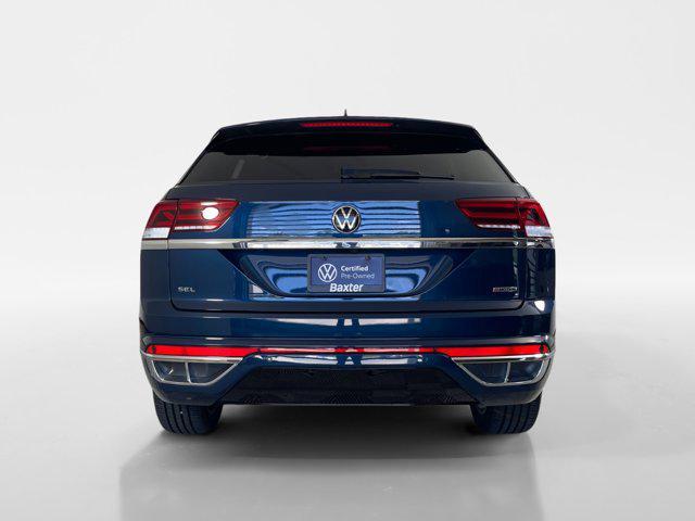 used 2022 Volkswagen Atlas Cross Sport car, priced at $35,000