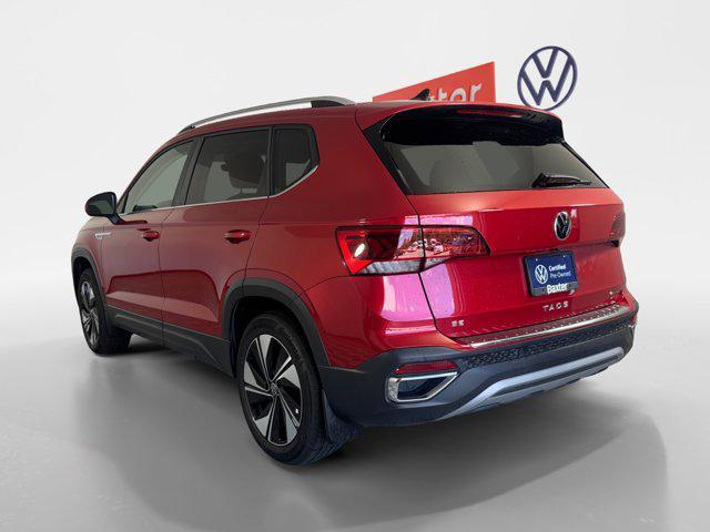 used 2024 Volkswagen Taos car, priced at $28,998
