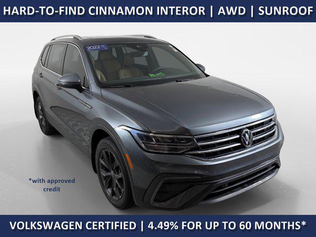 used 2022 Volkswagen Tiguan car, priced at $26,498