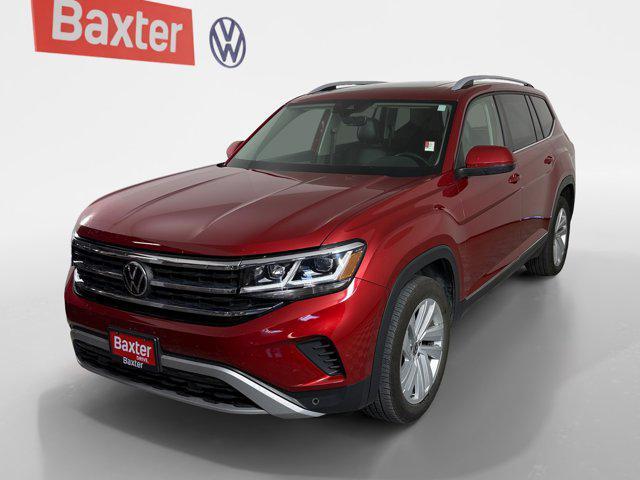 used 2021 Volkswagen Atlas car, priced at $26,500