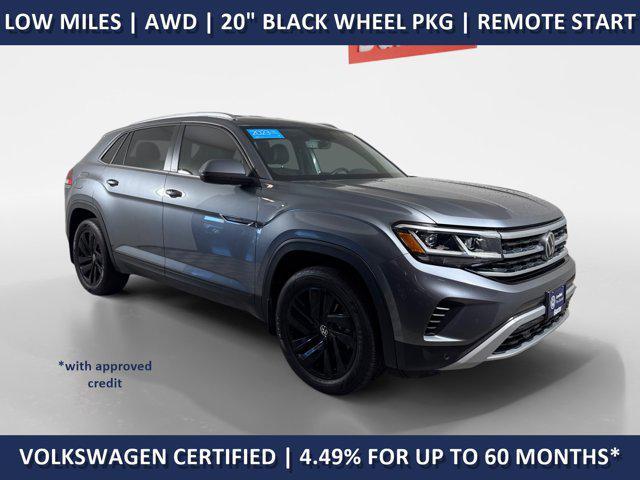 used 2023 Volkswagen Atlas Cross Sport car, priced at $33,498
