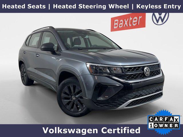 used 2022 Volkswagen Taos car, priced at $21,500