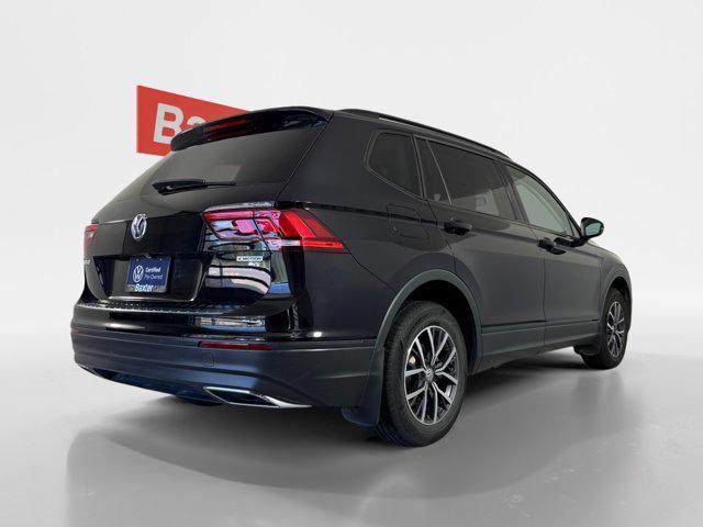 used 2021 Volkswagen Tiguan car, priced at $22,000
