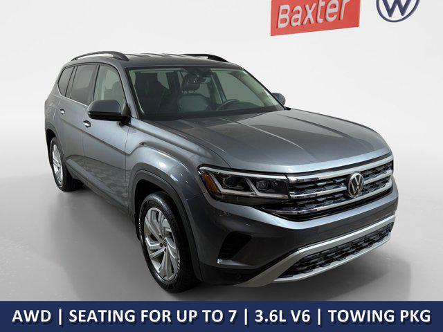 used 2021 Volkswagen Atlas car, priced at $24,498