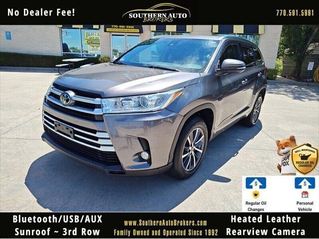 used 2018 Toyota Highlander car, priced at $22,498