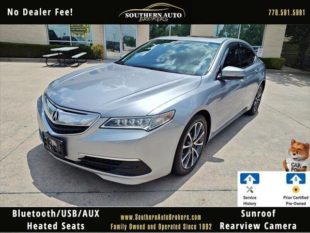 used 2015 Acura TLX car, priced at $16,299