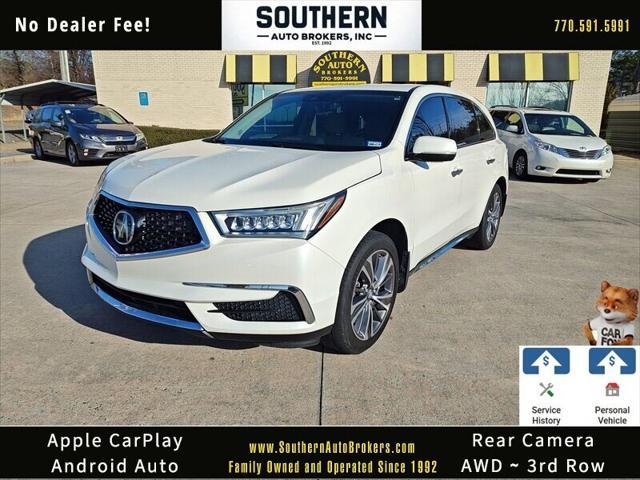 used 2019 Acura MDX car, priced at $23,398