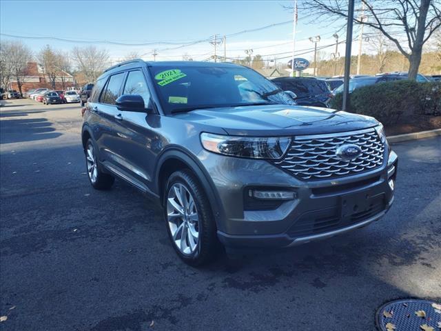 used 2021 Ford Explorer car, priced at $38,290