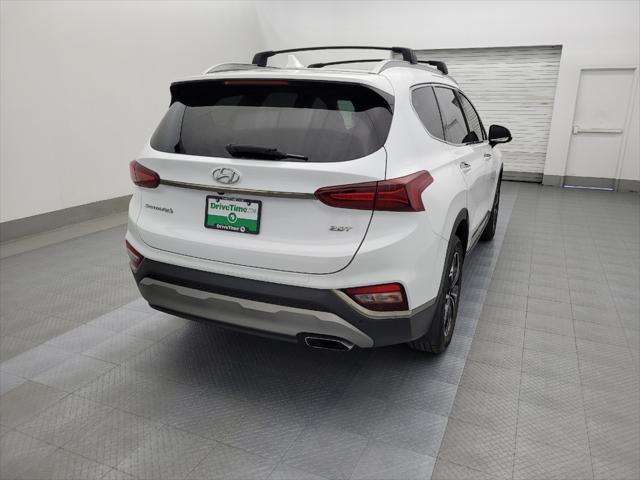 used 2020 Hyundai Santa Fe car, priced at $18,795