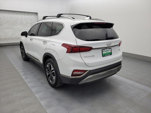 used 2020 Hyundai Santa Fe car, priced at $18,795