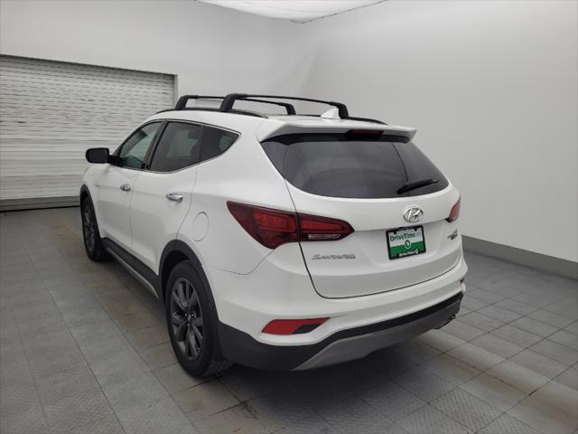 used 2018 Hyundai Santa Fe Sport car, priced at $17,895