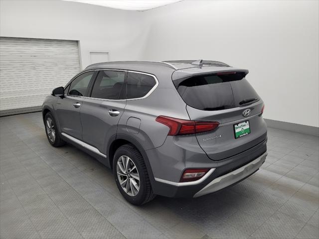 used 2019 Hyundai Santa Fe car, priced at $18,495