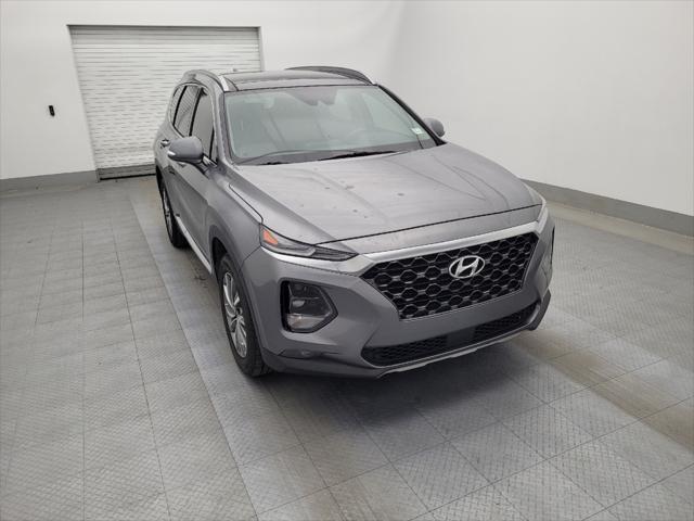 used 2019 Hyundai Santa Fe car, priced at $18,495