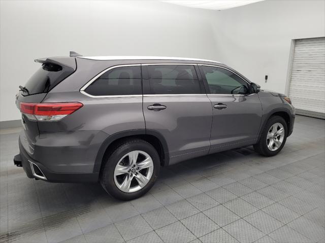 used 2017 Toyota Highlander car, priced at $27,495
