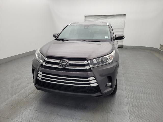 used 2017 Toyota Highlander car, priced at $27,495