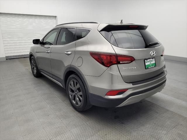 used 2018 Hyundai Santa Fe Sport car, priced at $15,695