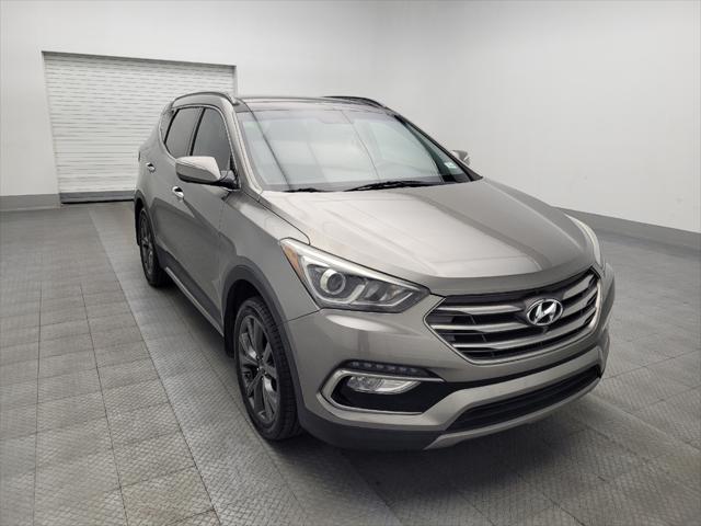 used 2018 Hyundai Santa Fe Sport car, priced at $15,695