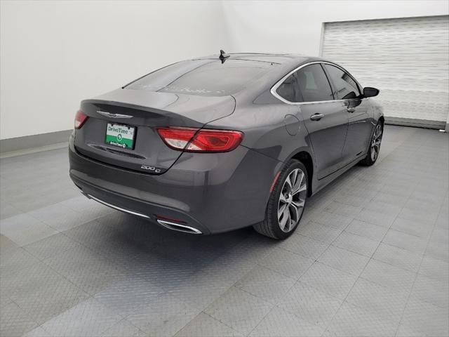 used 2016 Chrysler 200 car, priced at $18,995