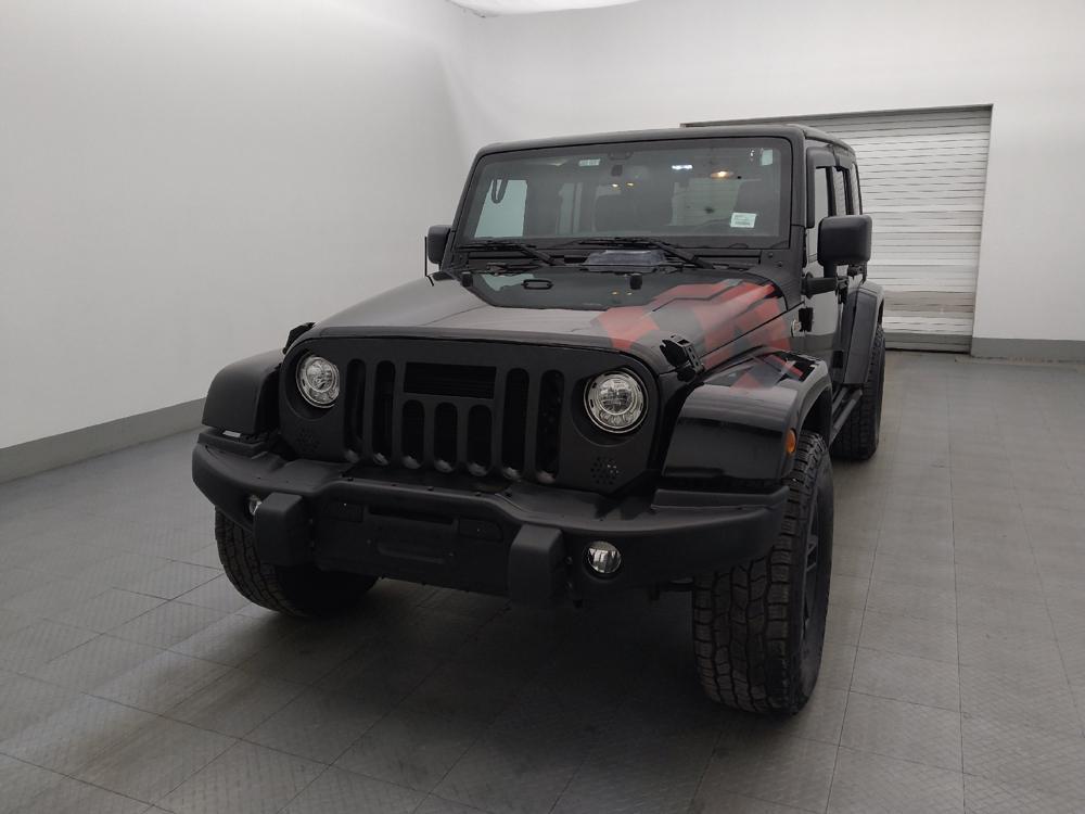 used 2017 Jeep Wrangler Unlimited car, priced at $23,095