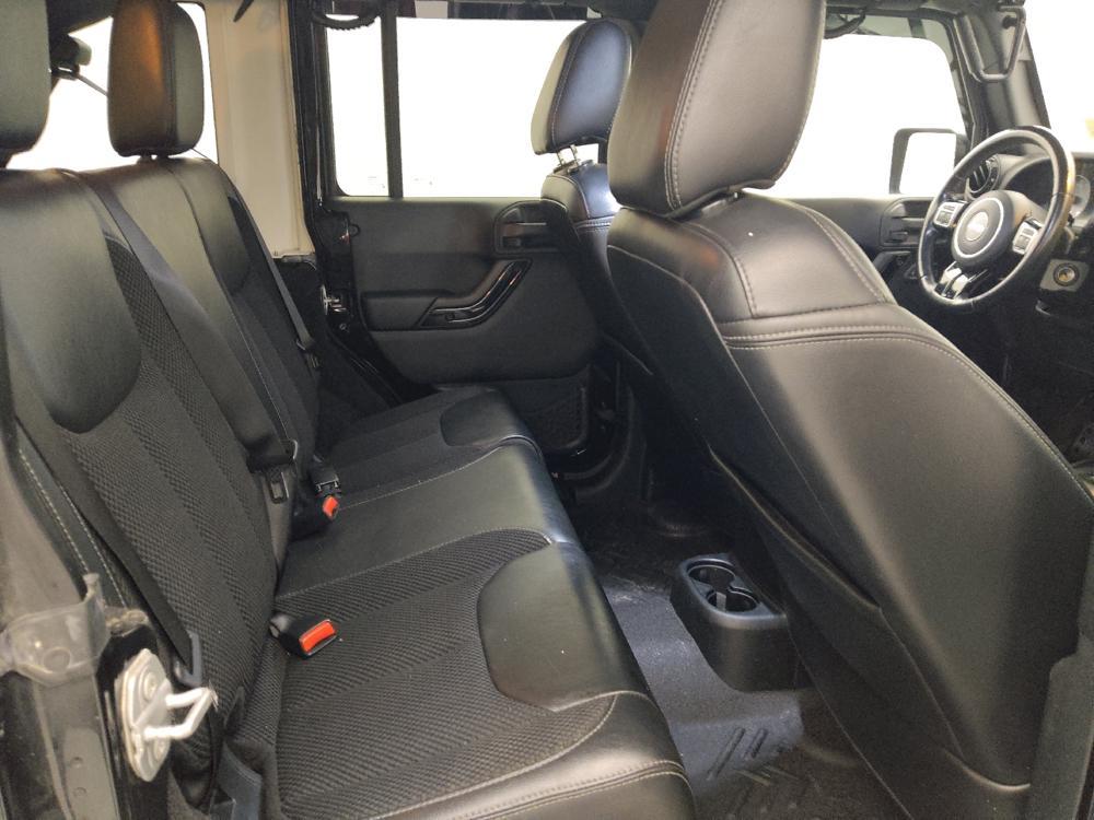 used 2017 Jeep Wrangler Unlimited car, priced at $23,095