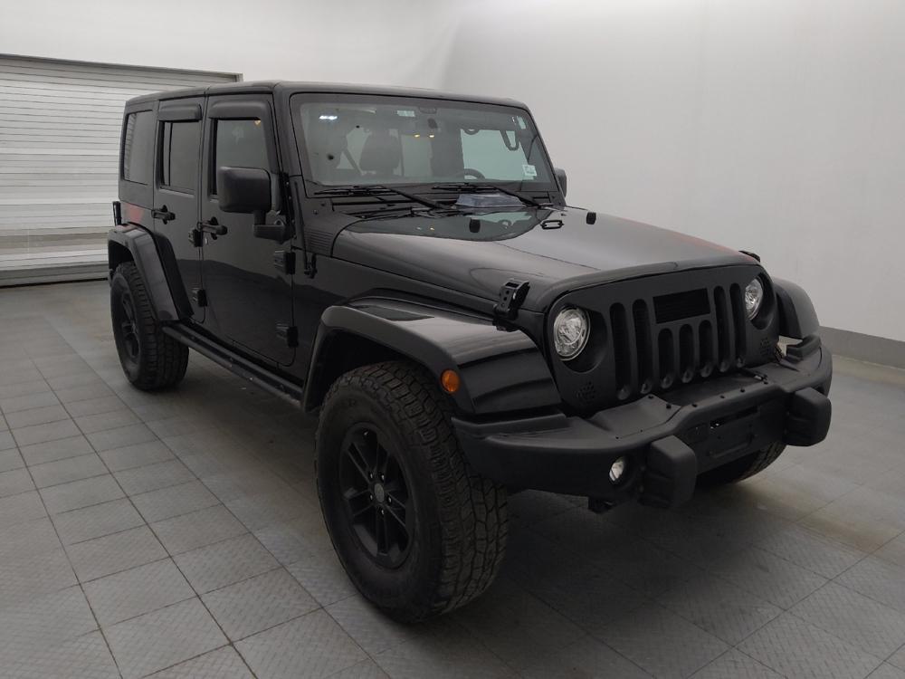 used 2017 Jeep Wrangler Unlimited car, priced at $23,095