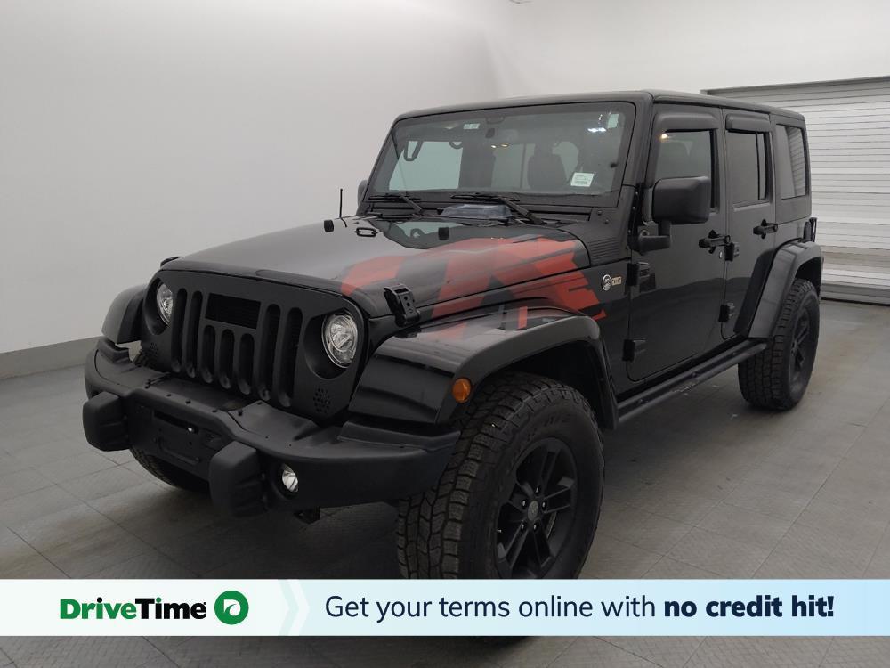used 2017 Jeep Wrangler Unlimited car, priced at $23,095