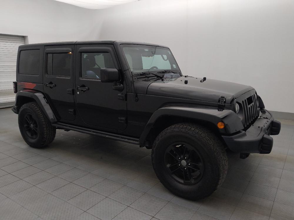 used 2017 Jeep Wrangler Unlimited car, priced at $23,095