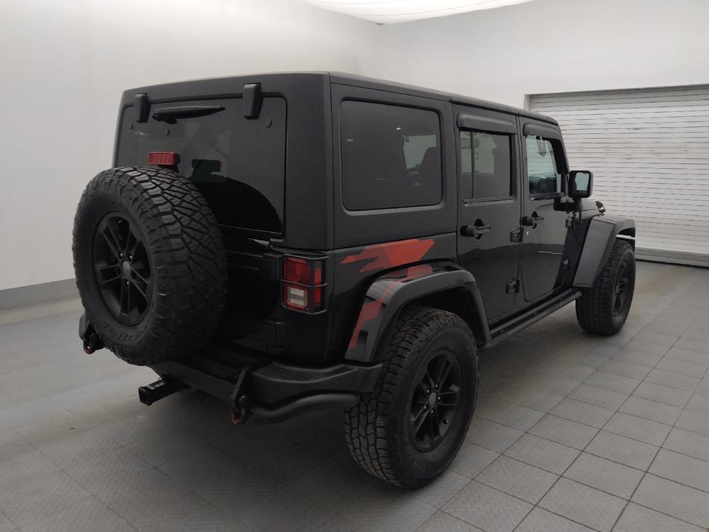 used 2017 Jeep Wrangler Unlimited car, priced at $23,095