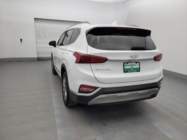 used 2019 Hyundai Santa Fe car, priced at $20,395