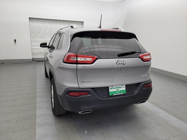 used 2018 Jeep Cherokee car, priced at $17,395