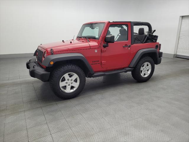 used 2014 Jeep Wrangler car, priced at $17,995