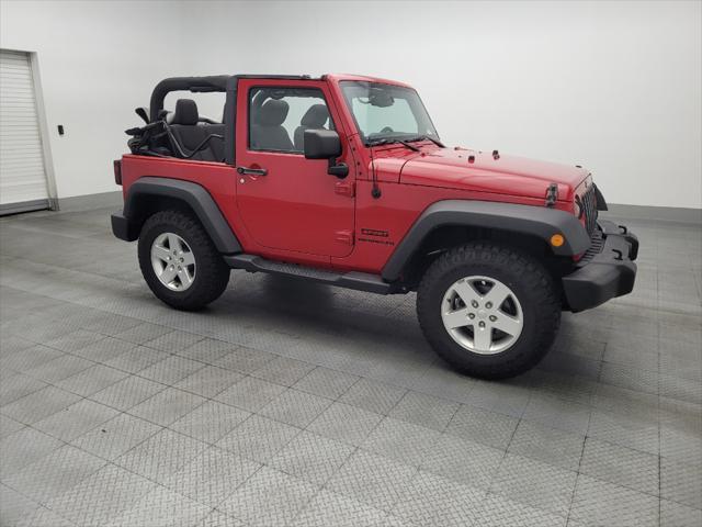 used 2014 Jeep Wrangler car, priced at $17,995