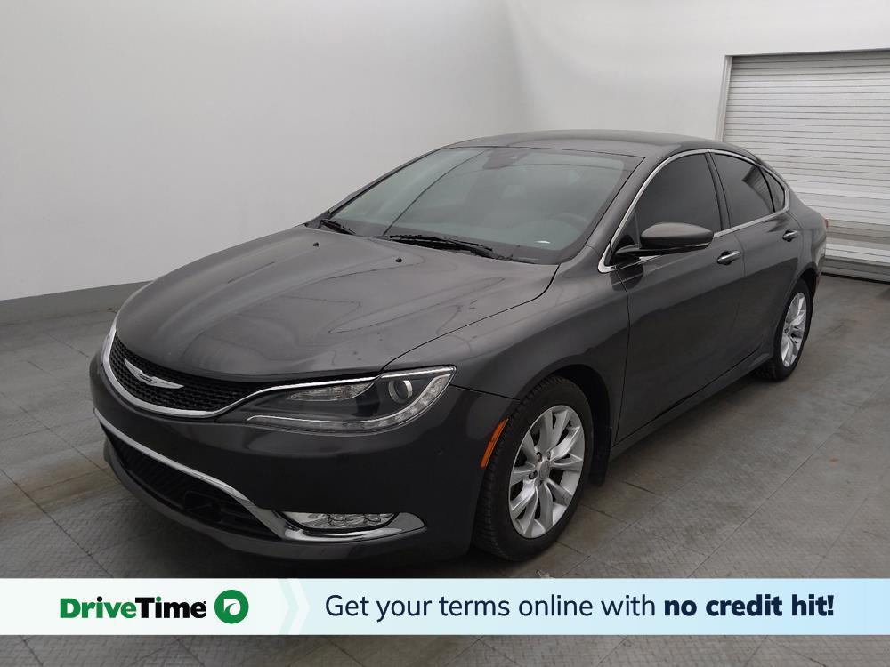 used 2015 Chrysler 200 car, priced at $12,195