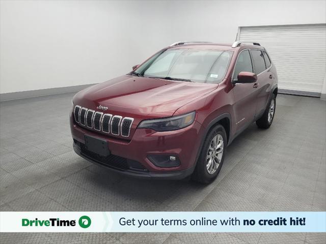 used 2021 Jeep Cherokee car, priced at $19,695