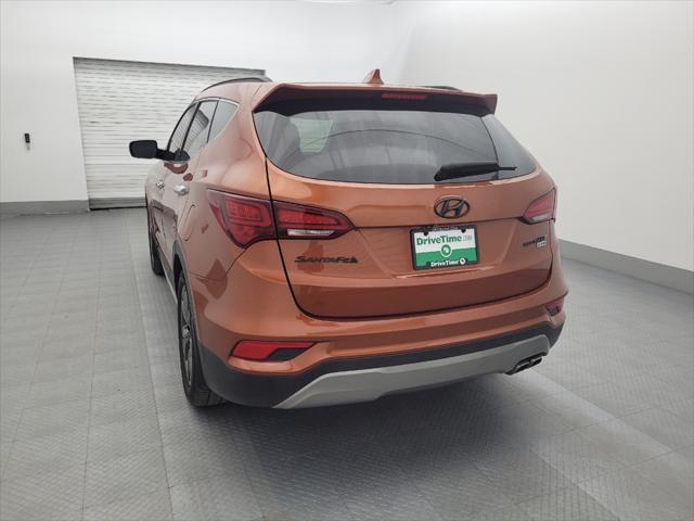 used 2018 Hyundai Santa Fe Sport car, priced at $19,395