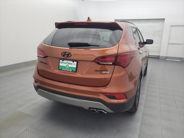 used 2018 Hyundai Santa Fe Sport car, priced at $19,395