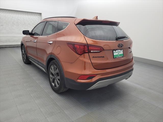 used 2018 Hyundai Santa Fe Sport car, priced at $19,395