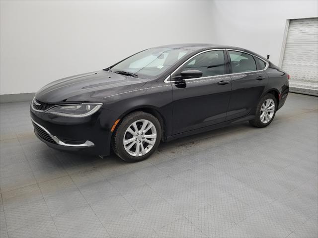 used 2015 Chrysler 200 car, priced at $12,795